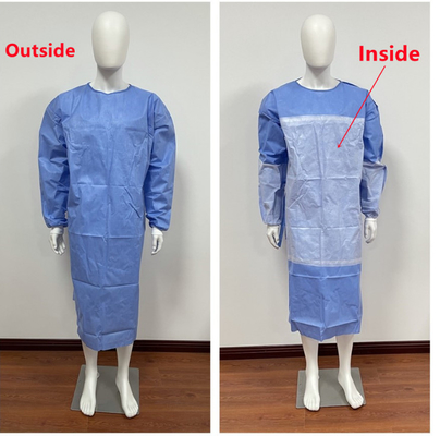 Vêtements de chirurgie renforcés de 30 à 50 grammes Fabrication de vêtements de protection